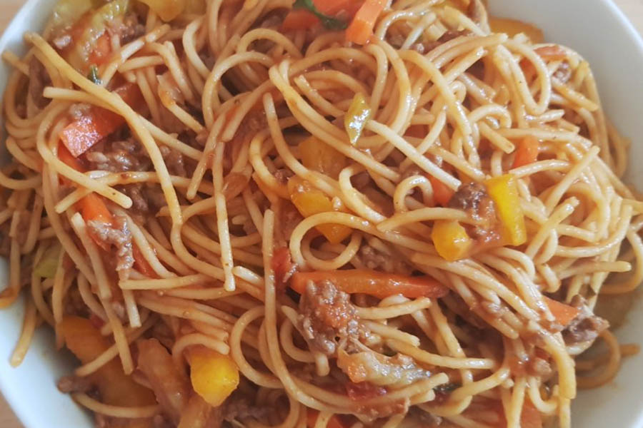Waar zitten veel koolhydraten in - spaghetti